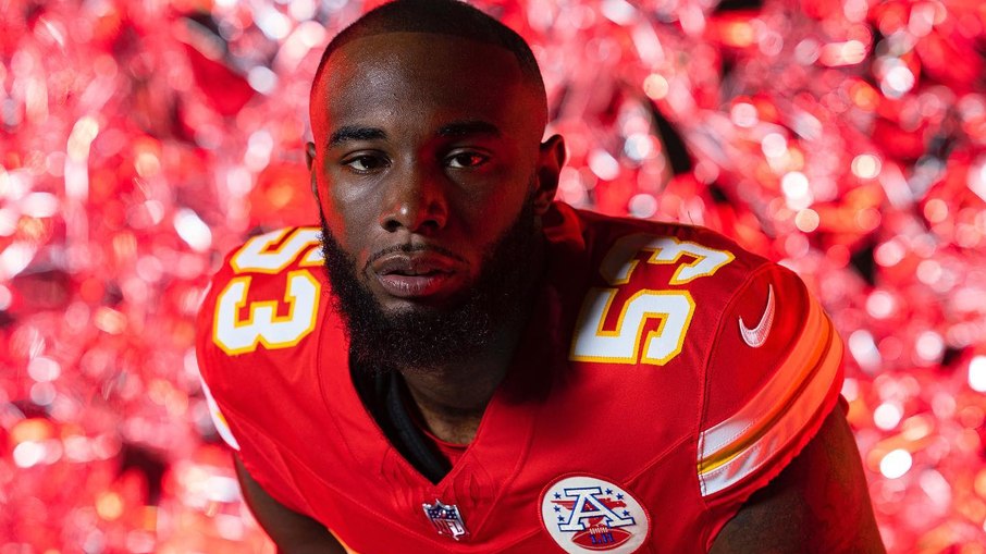 B.J. Thompson, do Kansas City Chiefs, sofreu um mal súbito