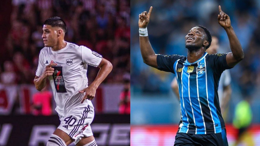 Obredor e Amuzu são destaques de Deportivo Riestra e Grêmio