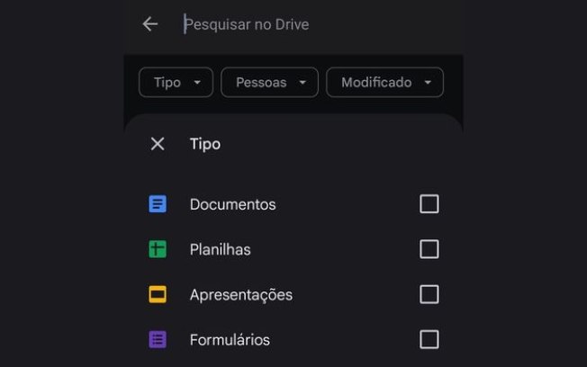 Google Drive ganha filtros no Android e ajuda você a driblar a bagunça