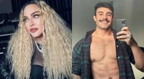 Madonna troca mensagens com modelo brasileiro