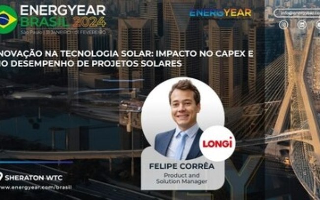 LONGi confirma participação no Energyear Brasil 2024, destacando sua liderança global em tecnologia solar