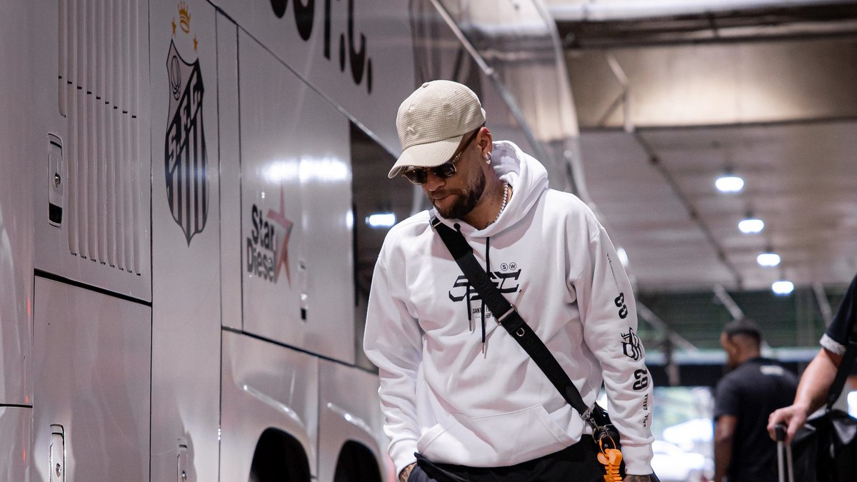 Neymar no banco: Santos revela escalação para enfrentar UCV na Sul-Americana
