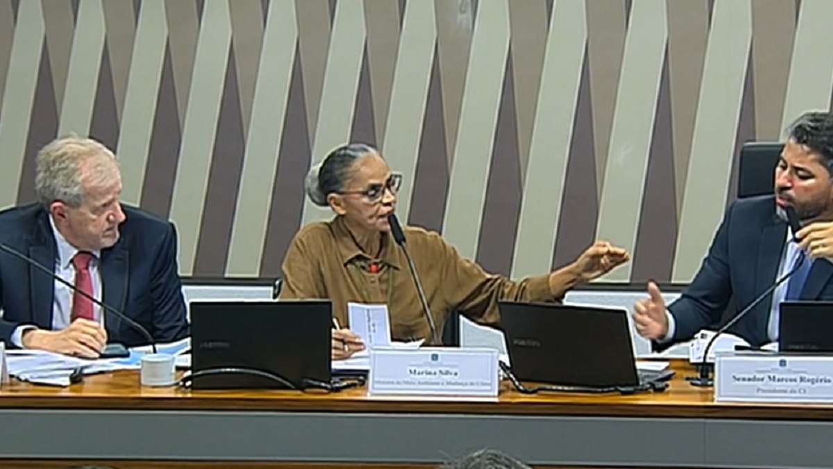 Marina foi vítima de ataques no Senado em maio Marina foi vítima de ataques no Senado em maio