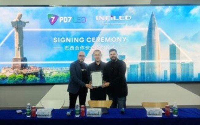 INFiLED e PD7 Tech firmam parceria estratégica para revolucionar as soluções de LED no Brasil INFiLED e PD7 Tech firmam parceria estratégica para revolucionar as soluções de LED no Brasil