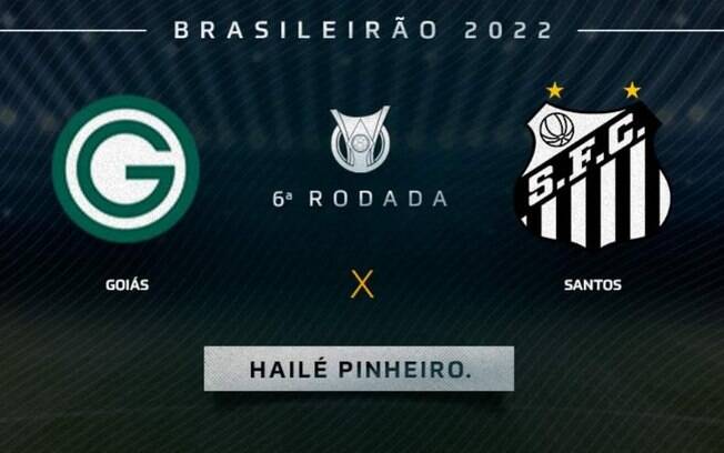 Saiba onde assistir Goiás x Santos pela sexta rodada do Brasileirão