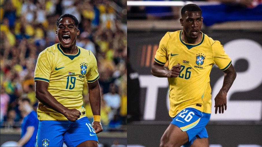 Endrick e Rayan representam o Brasil na Copa do Mundo com apenas 19 anos