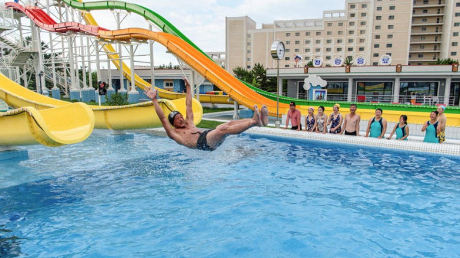 Resort conta com parque aquático