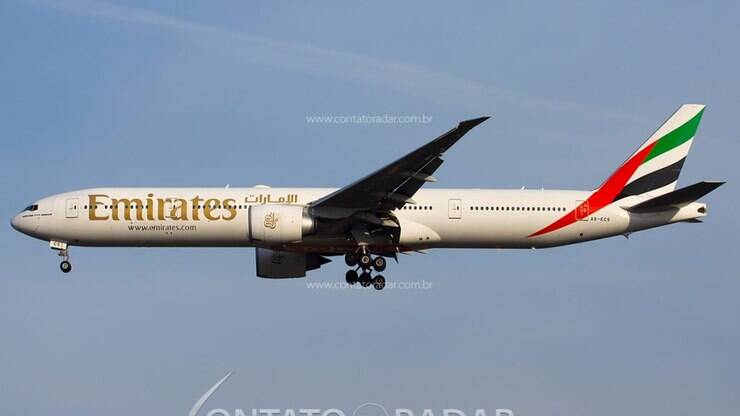 Emirates expande operações entre São Paulo e Dubai