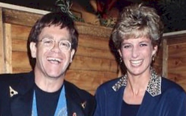 Elton John relembra morte da Princesa Diana no 25º aniversário de sua morte