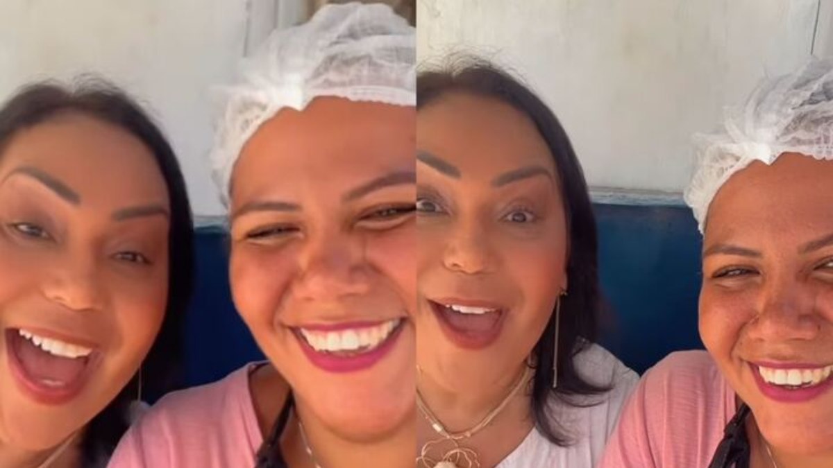 Jacira Santanna, que está de viagem na Bahia, visitou Mani Rêgo 