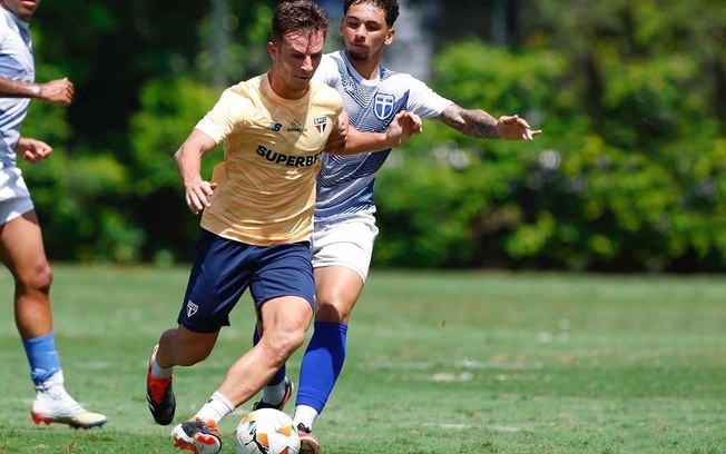 São Paulo se prepara para o duelo contra o Talleres