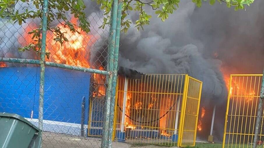 Incêndio em creche na Zona Norte do Rio