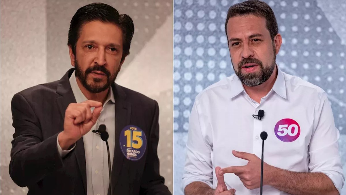 Ricardo Nunes e Guilherme Boulos disputam o segundo turno em SP