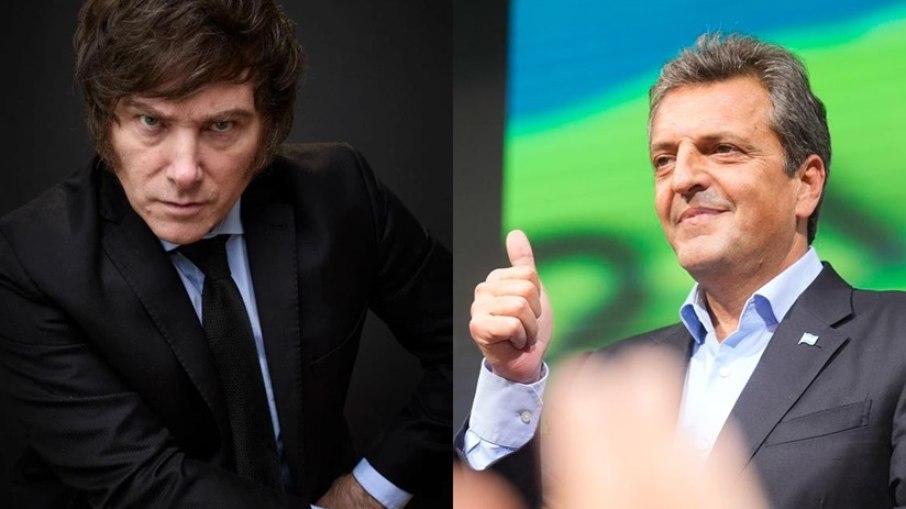 Javier Milei e Sergio Massa disputam segundo turno da eleição presidencial argentina