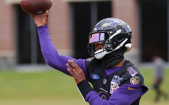 Ravens terá a volta de Lamar Jackson Ravens terá a volta de Lamar Jackson