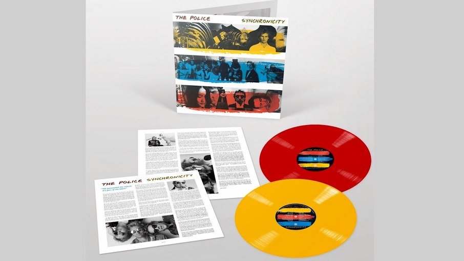 The Police: álbum ‘Synchronicity’ ganha edição especial em vinil duplo colorido