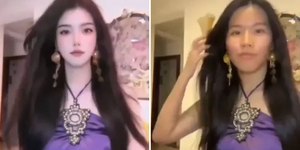 Erro em filtro durante live expõe verdadeiro rosto de influencer