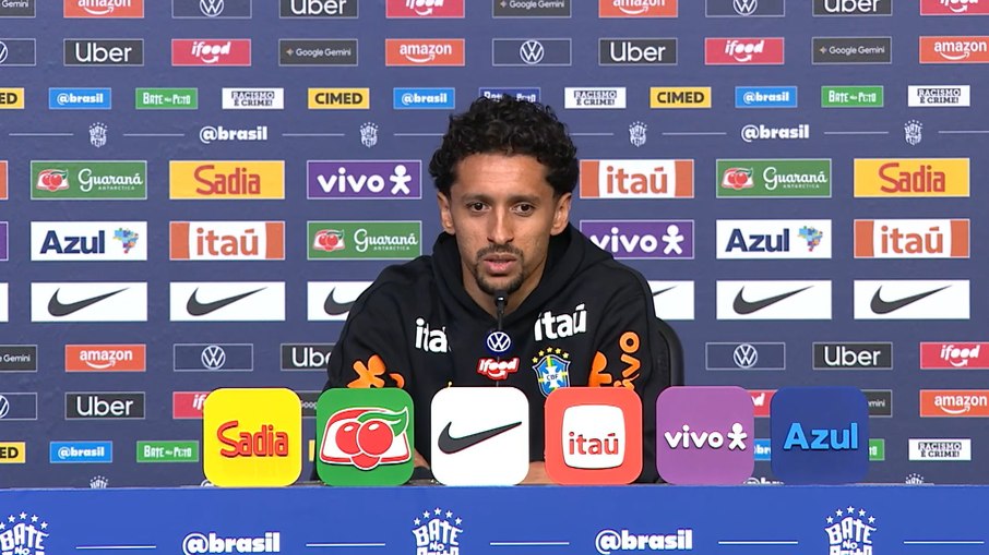 Marquinhos, capitão da seleção brasileira Marquinhos, capitão da seleção brasileira