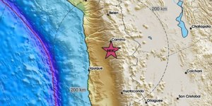Terremoto de magnitude 5,7 atinge o Chile