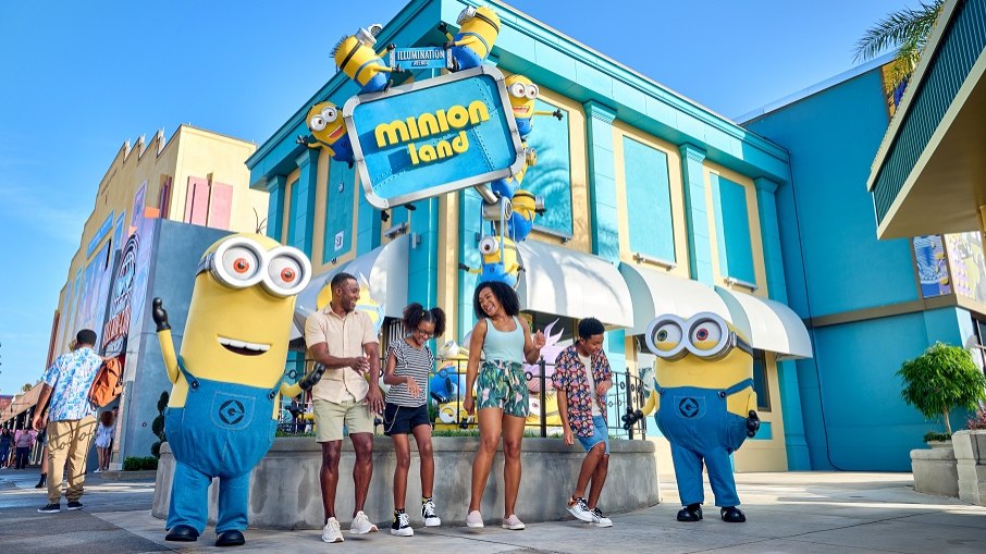 A Minion Land é a nova atração do Universal Orlando Resort