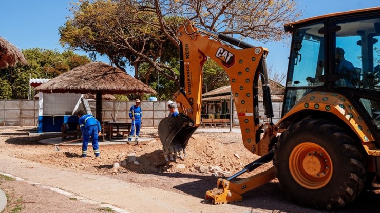 Valinhos inicia instalação de novo piso no CLT Ayrton Senna