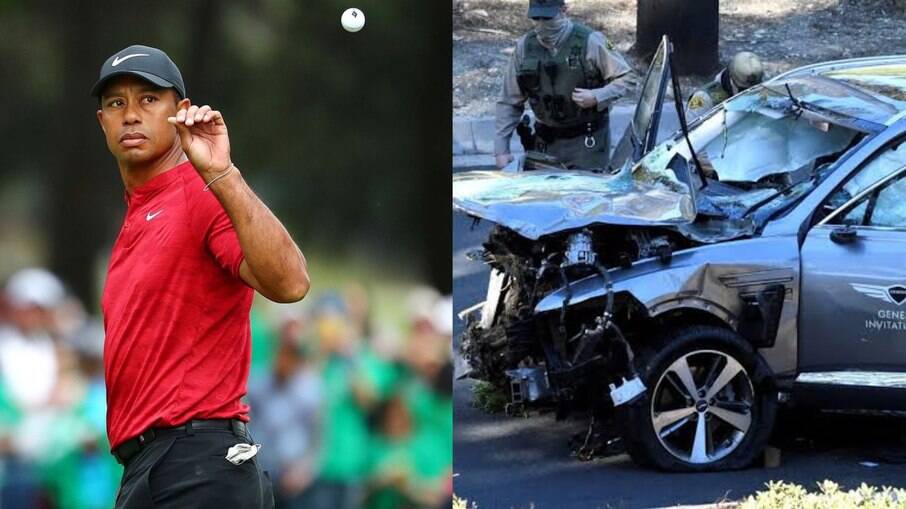 Astro do golfe Tiger Woods sofre acidente de carro nos EUA 