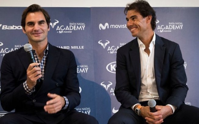 Nadal exalta rivalidade com Federer: 'Foi um prazer, uma honra e privilégio'