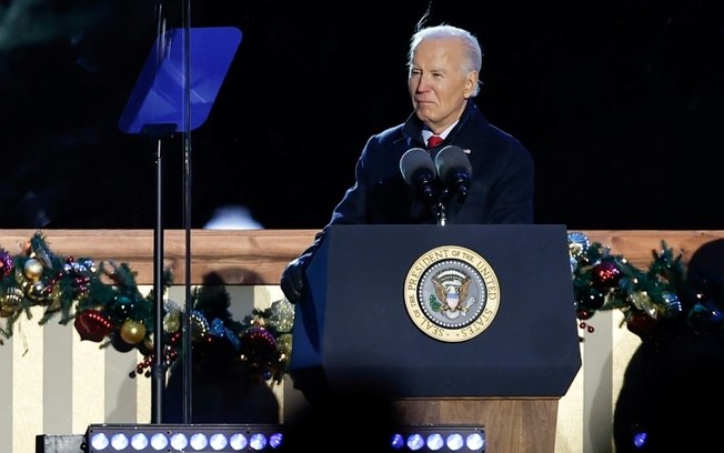 O presidente dos Estados Unidos, Joe Biden, em Washington, em 5 de dezembro de 2024