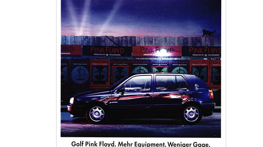 Anúncio publictário do VW Golf Pink Floyd 1994
