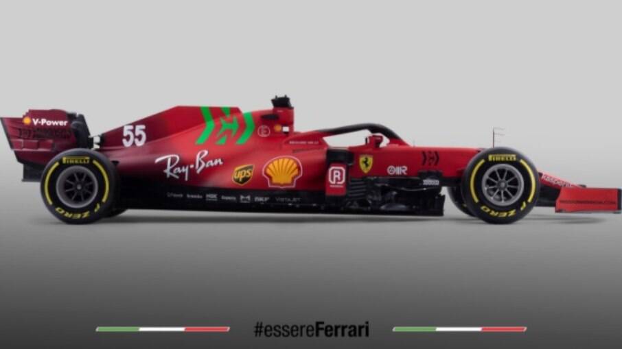 Ferrari apresenta carro para temporada 2021