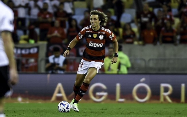 Exame descarta fratura após entorse de David Luiz, do Flamengo