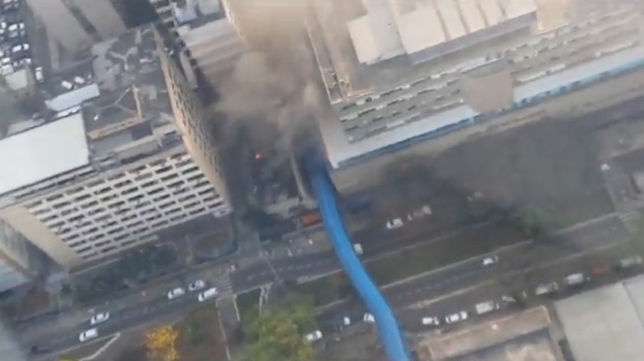 Incêndio atinge o InCor em São Paulo