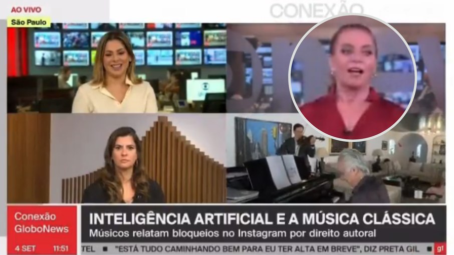 Jornalista da GloboNews xinga ao vivo e choca colegas: 'Filho da put*