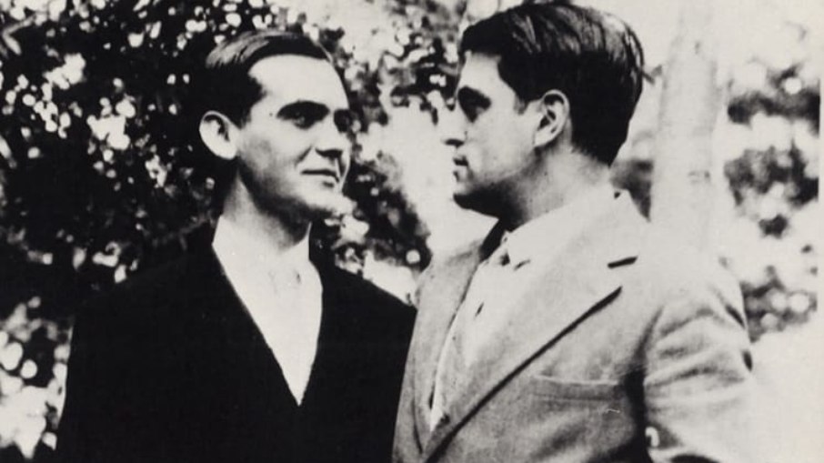 García Lorca e Luis Buñuel na juventude