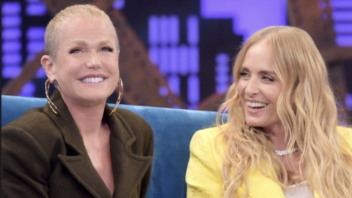 Xuxa e Angélica no 'Lady Night', programa de Tatá Werneck