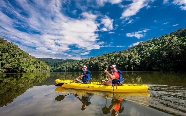 A reserva Legado das Águas, em Miracatu -SP, é um destino de ecoturismo para o carnaval