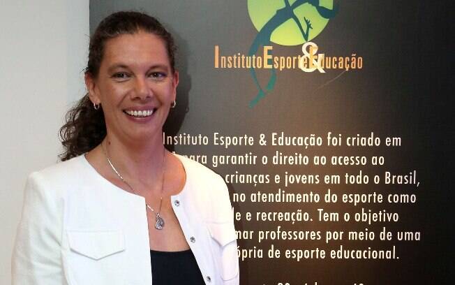 Ana Moser, presidente do Instituto Esporte & Educação (IEE)