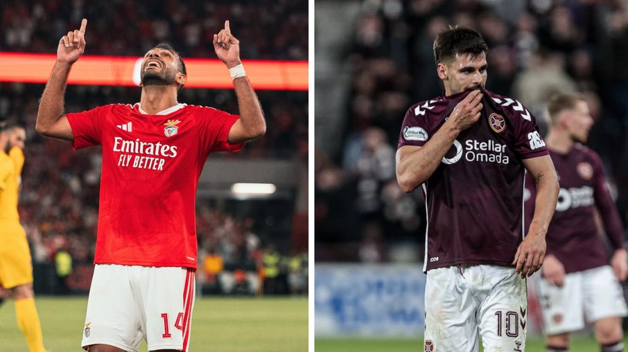 Pavlidis lidera o ataque do Benfica, enquanto Claudio Braga deve ser a principal referência ofensiva do Hearts no duelo em Lisboa. Pavlidis lidera o ataque do Benfica, enquanto Claudio Braga deve ser a principal referência ofensiva do Hearts no duelo em Lisboa.