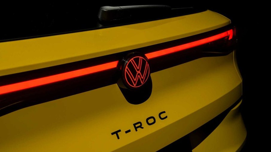 Traseira do novo VW T-Roc Traseira do novo VW T-Roc