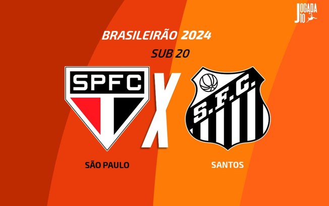 São Paulo e Santos duelam pelo Brasileirão Sub-20