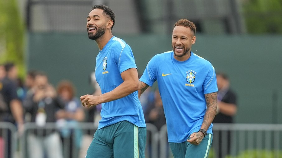 Matheus Cunha e Neymar
