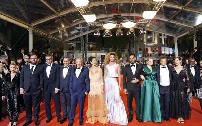 elenco de Bacurau em Cannes