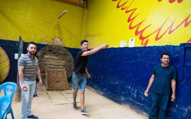 Tejo é um esporte tradicional na Colômbia