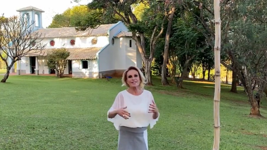Ana Maria Braga e sua fazenda