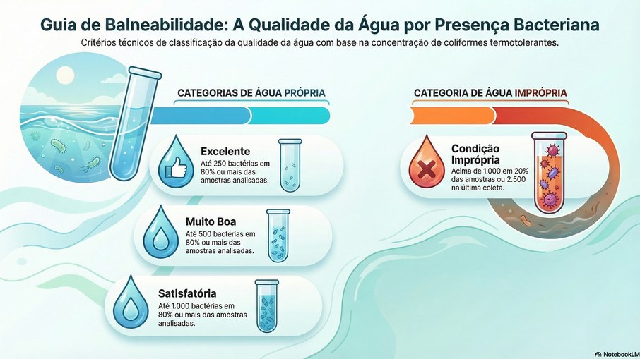 classificação da água, conforme a CPRH