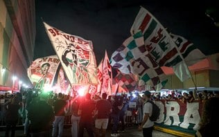 AeroFlu: Fluminense é recebido por torcedores na volta ao RJ