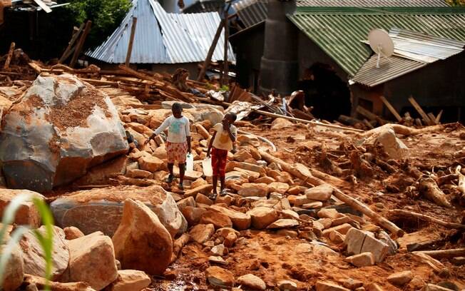 Ciclone devastou cidades de Moçambique