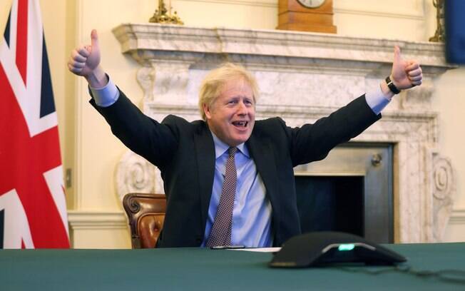 Acordo foi comemorado pelo primeiro-ministro Boris Johnson