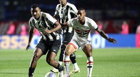 São Paulo e Botafogo empatam em jogo de 4 gols pelo Brasileirão