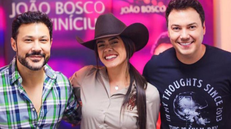 Marina Fabris recebe João Bosco & Vinícius em evento em SP